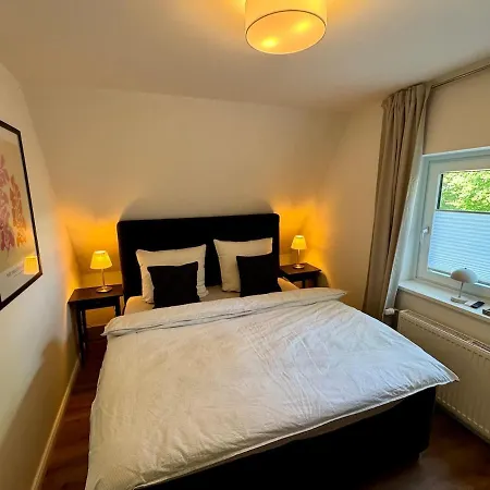 アパート Wohlfuehlwohnung Mit Garten Bei Hamburg ノルダーシュテット